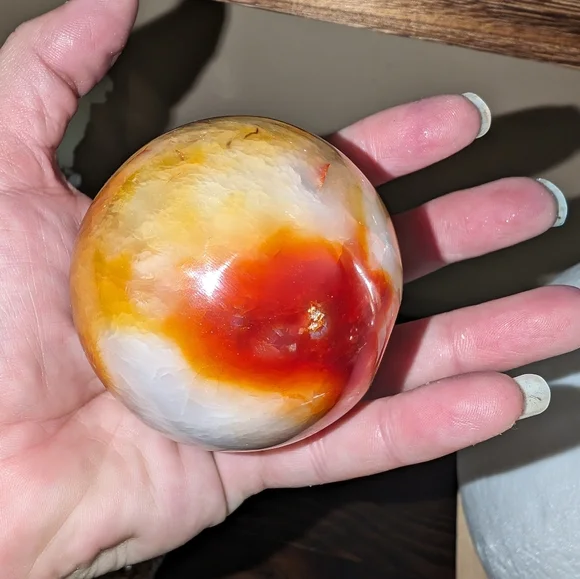 Carnelian Sphere - Picture 4 of 5